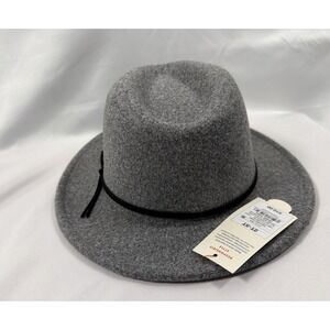 Cat and Jack Toddler Boys 12–24M Gray Felt Fedora Hat Recycled Polyester